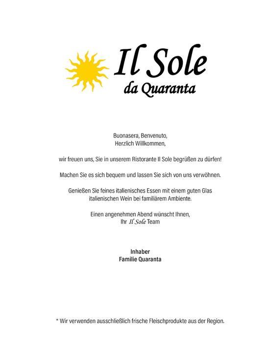 Ristorante Pizzeria Il Sole Da Quaranta