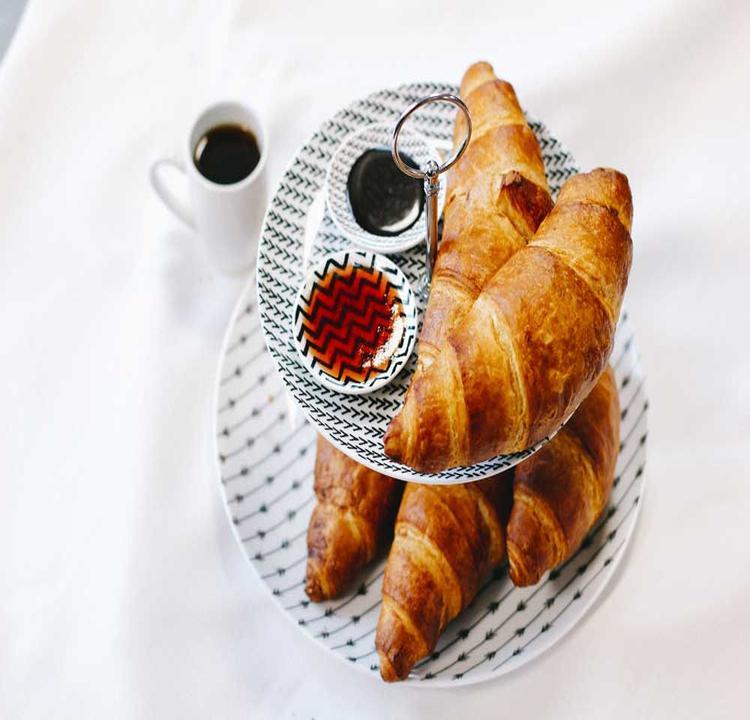 Junge Die Bäckerei.