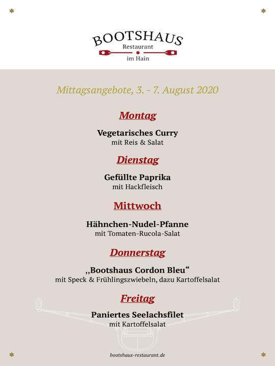 Bootshaus im Hain