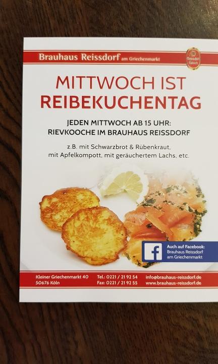 Brauhaus Reissdorf am Griechenmarkt