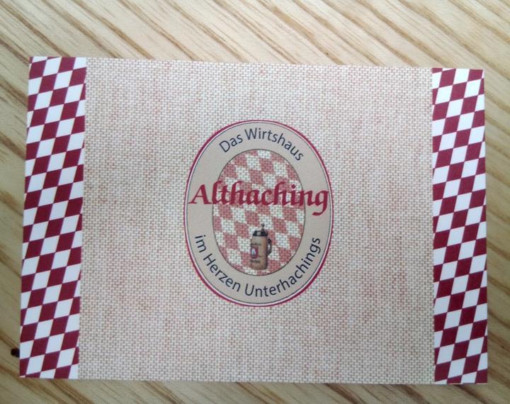 Wirtshaus Althaching