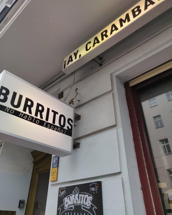 No Hablo Espanol Burritos