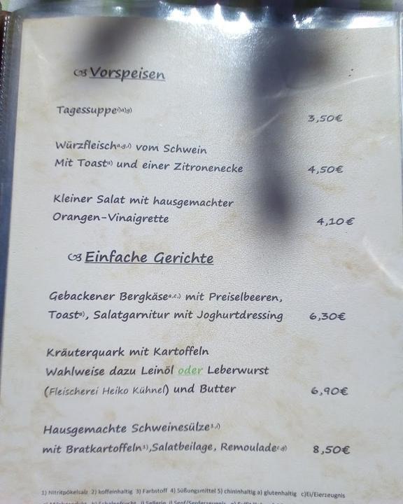 Waldschänke Altes Raupennest
