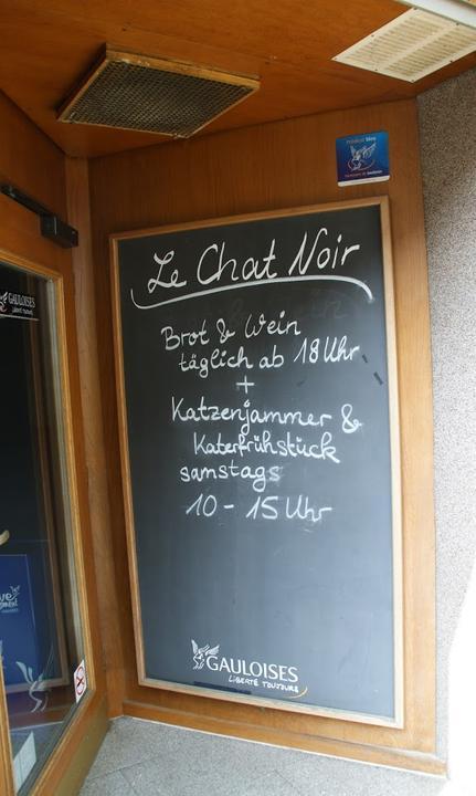 Le chat noir