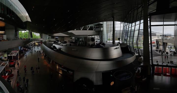 Biker's Lodge in der BMW Welt