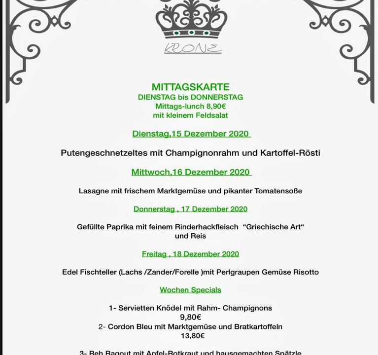 Gasthaus Krone Märkt