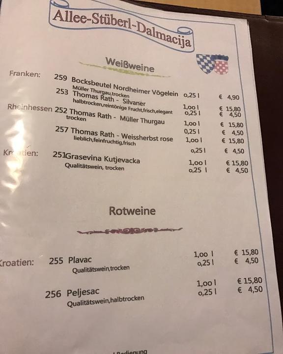 Allee Stuberl Dalmacija