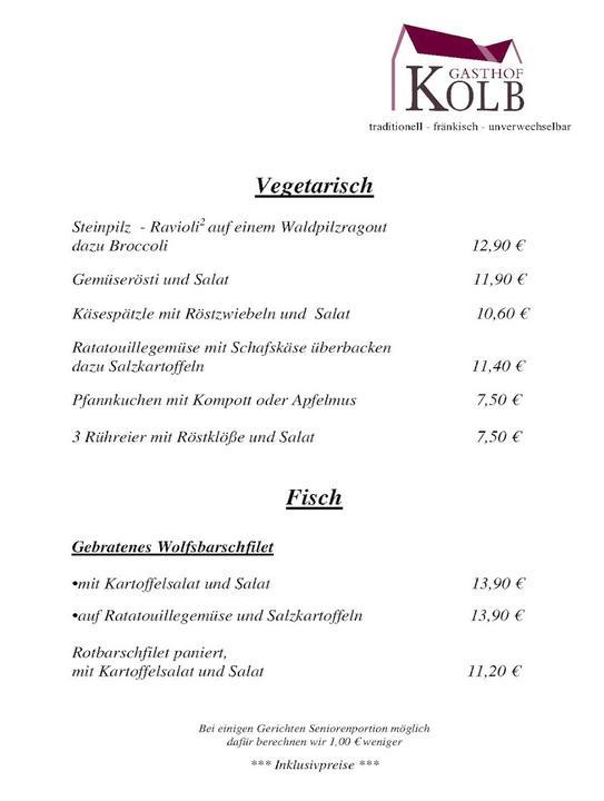 Gasthof Kolb Restaurant