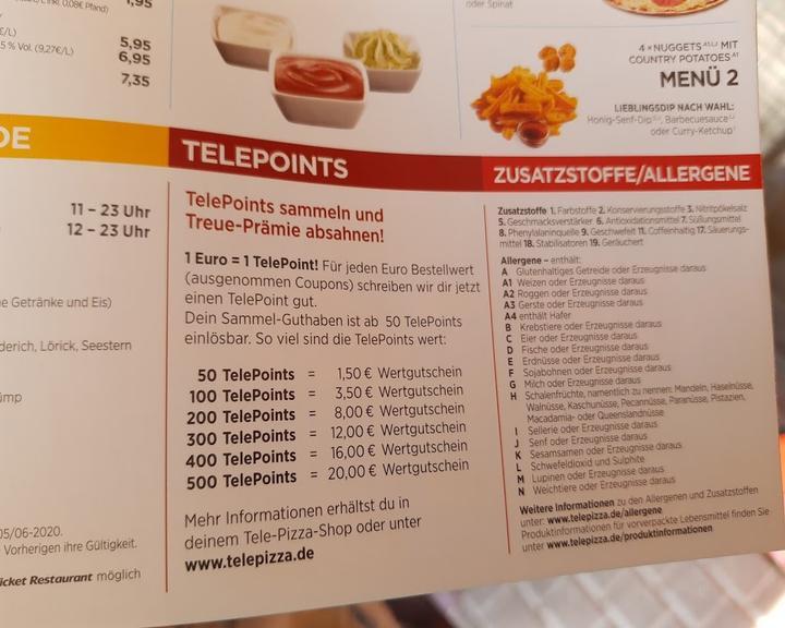 Tele Pizza Seestern