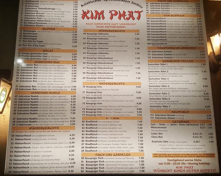 Asia Imbiß Kim Phat
