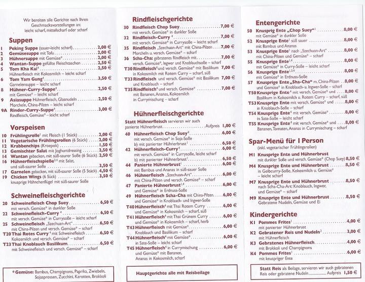China und Thai Bistro