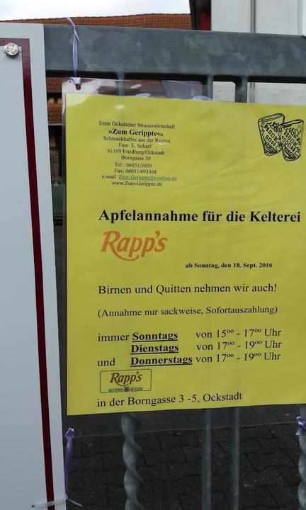 Zum Gerippte