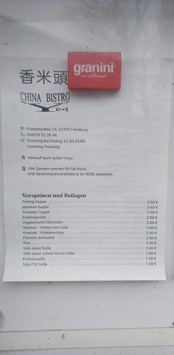 China-Bistro Yen