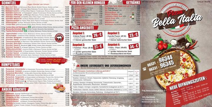 Pizza Bella Italia