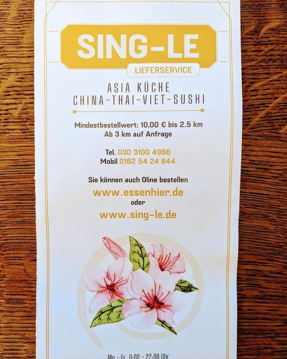 Sing-Le Lieferservice