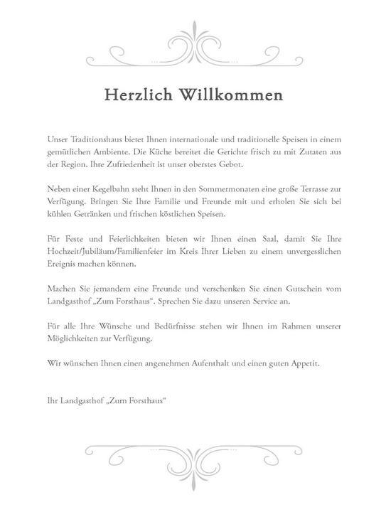 Zum Forsthaus