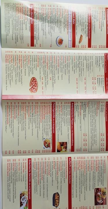 Pizza Kurier und -Heimservice