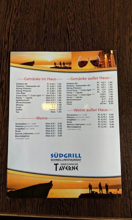 Sud Grill Griechische Taverne
