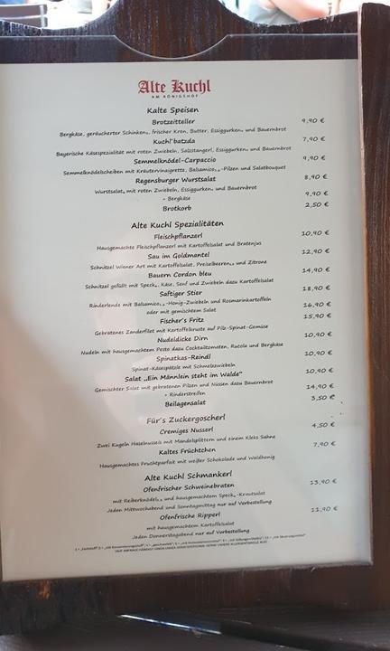 Alte Kuchl Am Konigshof