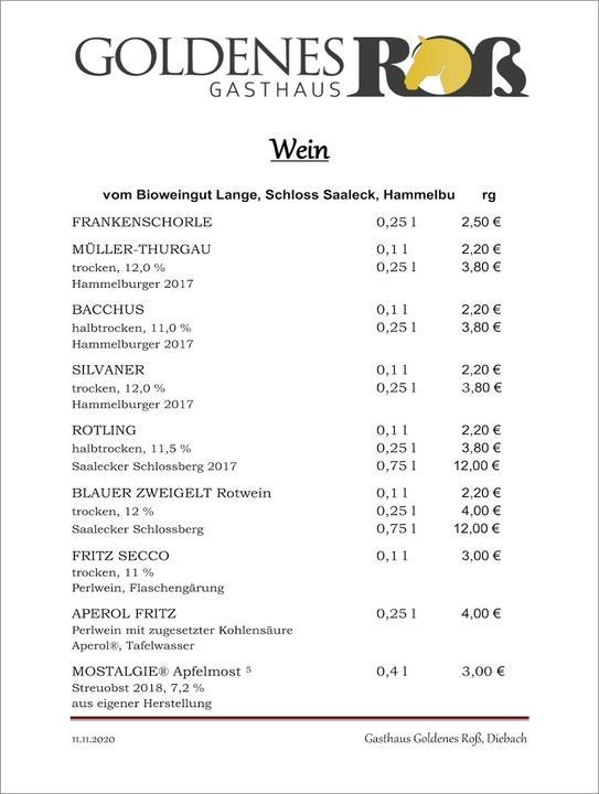 Gasthaus Goldenes Ross