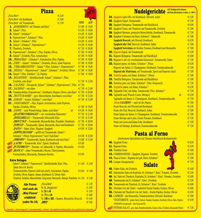 Pizzeria Salerno to Go