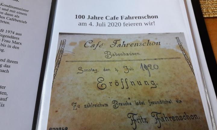 Cafe Fahrenschon