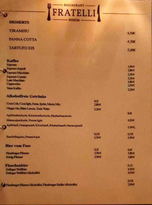 Restaurant Fratelli