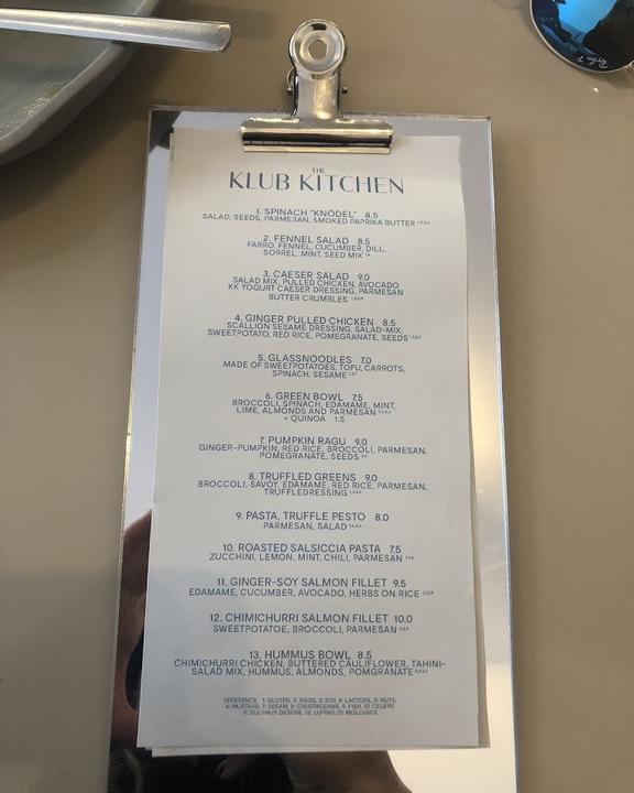 The Klub Kitchen