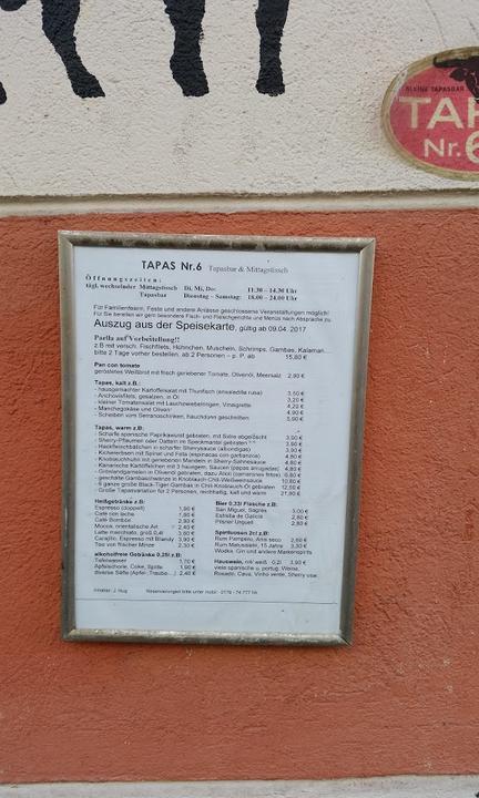 Tapas Nr. 6