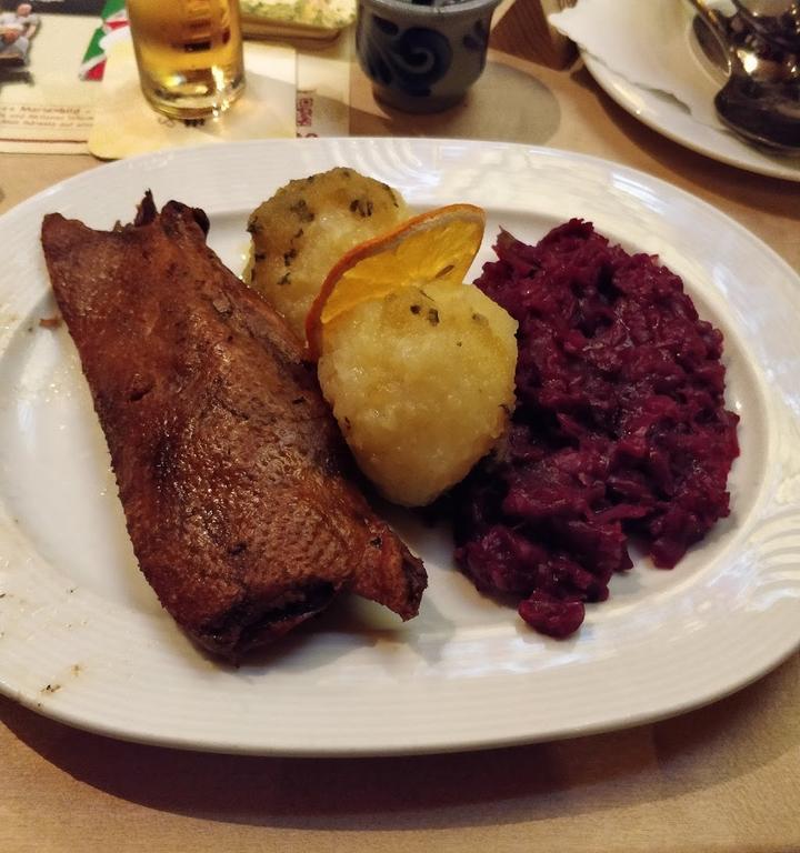 Gaffel im Marienbild