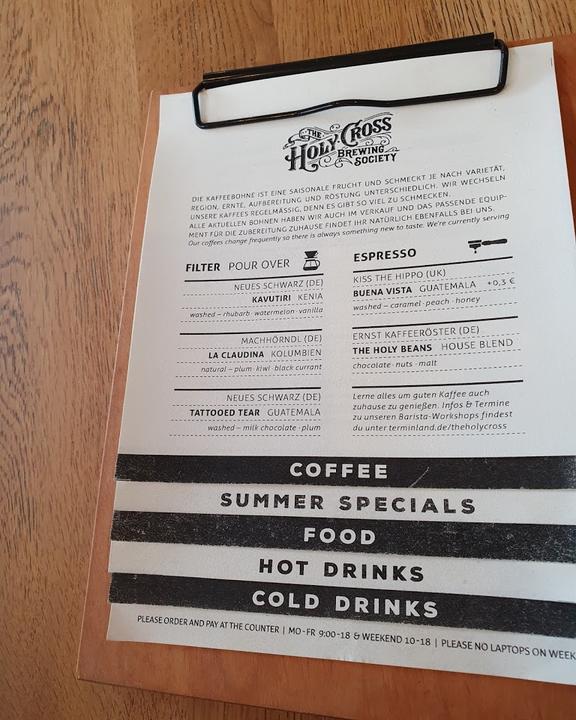 The Holy Cross Brewing Society
