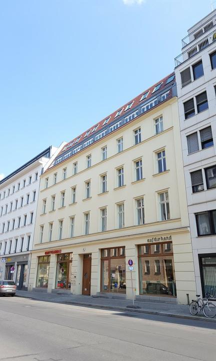 Auf die Hand